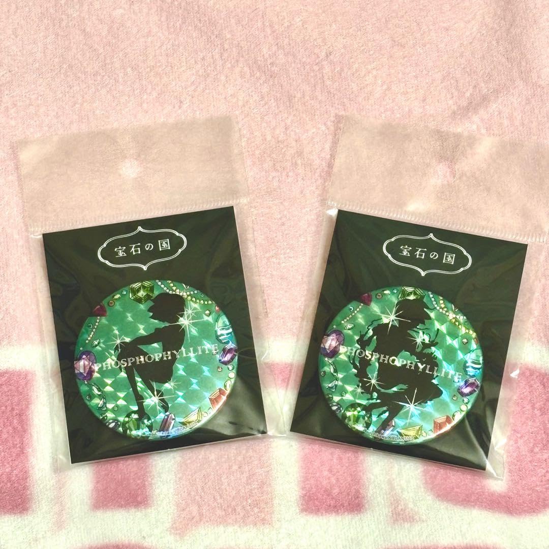 宝石の国 フォス 缶バッジ フォスフォフィライト